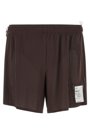 'Space‑O™ 5' bermuda shorts Brown