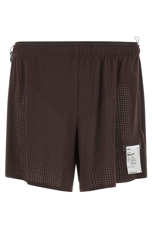 'Space‑O™ 5' bermuda shorts Brown