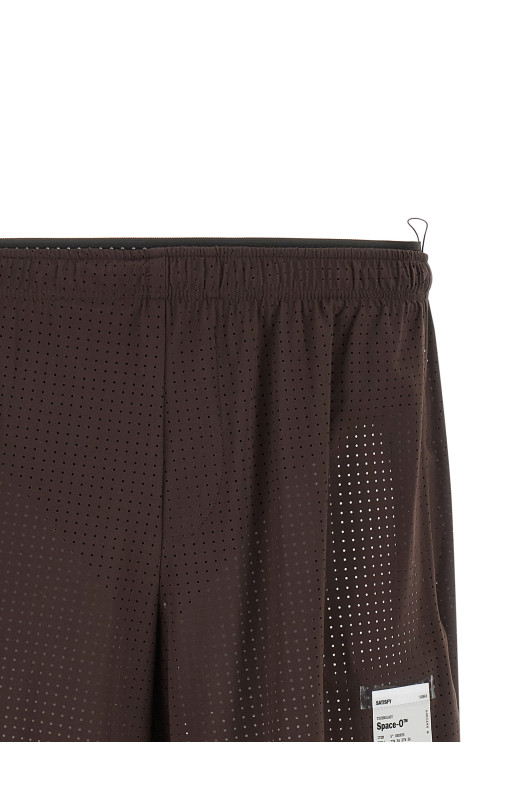 'Space‑O™ 5' bermuda shorts Brown