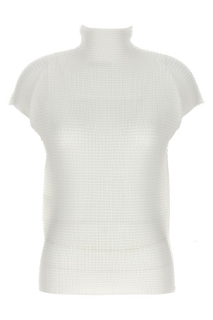 Футболка «Wooly Pleats-66», біла IM66FJ67801