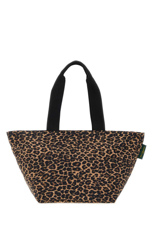 Printed canvas shopping bag HERVE' CHAPELIER (1028F)