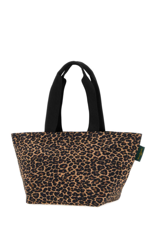 Printed canvas shopping bag HERVE' CHAPELIER (1028F)