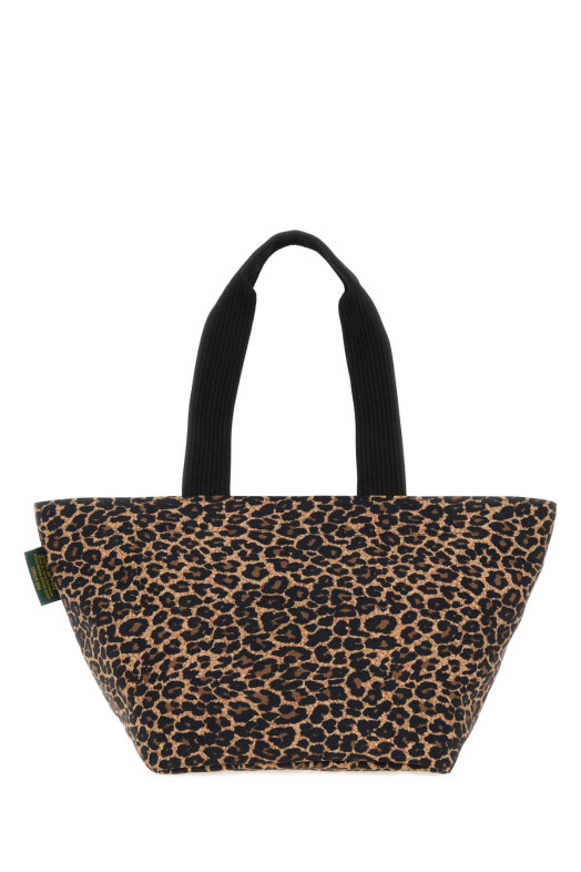 Printed canvas shopping bag HERVE' CHAPELIER (1028F)