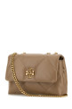 Antiqued pink leather Kira shoulder bag Blue TORY BURCH (154706)
