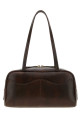 Dark brown leather large Prada Carry shoulder bag PRADA (1BB1652ZQ6)