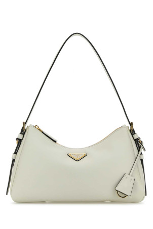 White leather medium AimÃ©e shoulder bag PRADA (1BC229VLVM2CYS)