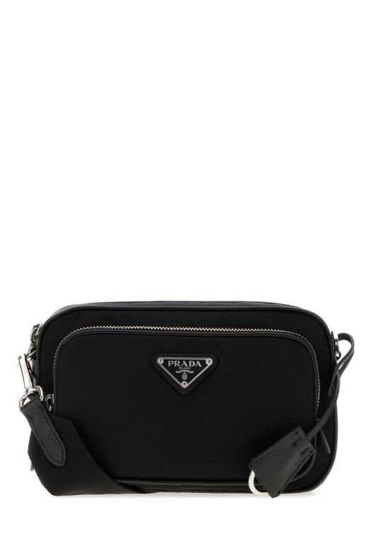 Black Re-Nylon crossbody bag Black PRADA (1BH226R064)