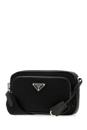 Black Re-Nylon crossbody bag Black PRADA (1BH226R064)