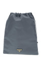 Powder blue fabric pouch PRADA (1NK0012HG6)