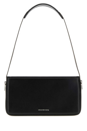 Black leather mini Siren shoulder bag ALEXANDER WANG (20226P70L)