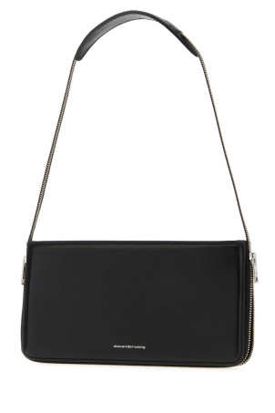 Black leather mini Siren shoulder bag ALEXANDER WANG (20226P70L)