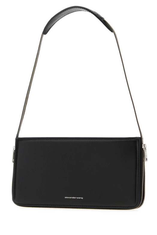 Black leather mini Siren shoulder bag ALEXANDER WANG (20226P70L)