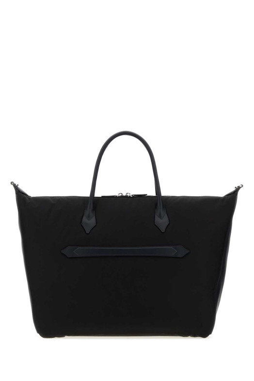 Black canvas Weekender 43 travel bag MONTBLANC (221656)
