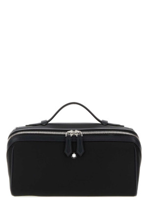 Black canvas handbag MONTBLANC (222295)