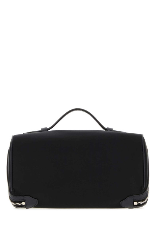 Black canvas handbag MONTBLANC (222295)