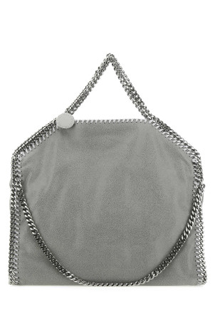 Grey shaggy deer Fold Over Falabella handbag Gray STELLA McCARTNEY (234387W9132)