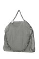 Grey shaggy deer Fold Over Falabella handbag Gray STELLA McCARTNEY (234387W9132)