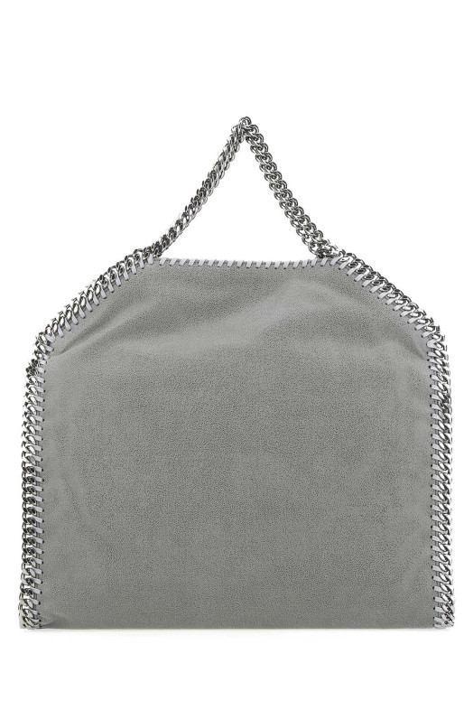 Grey shaggy deer Fold Over Falabella handbag Gray STELLA McCARTNEY (234387W9132)