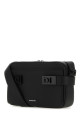Black leather crossbody bag Black SALVATORE FERRAGAMO (241304763937)