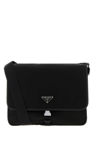 Black canvas shopping bag Black PRADA (2VD0872DMH)
