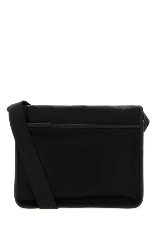 Black canvas shopping bag Black PRADA (2VD0872DMH)