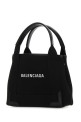 Black canvas Cabas Navy XS handbag Black BALENCIAGA (3903462HH3N)