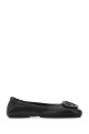 Black nappa leather Minnie ballerinas Black TORY BURCH (49350)