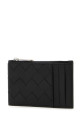 Black leather card holder BOTTEGA VENETA (679802VCPQ3)