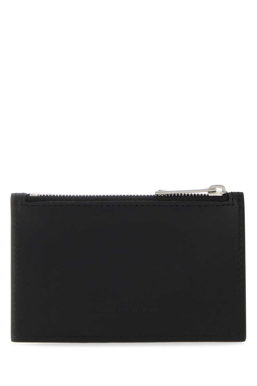 Black leather card holder BOTTEGA VENETA (679802VCPQ3)