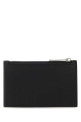 Black leather card holder BOTTEGA VENETA (679802VCPQ3)