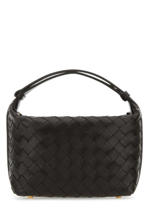 Dark brown nappa leather mini Wallace handbag BOTTEGA VENETA (754443V3IV1)