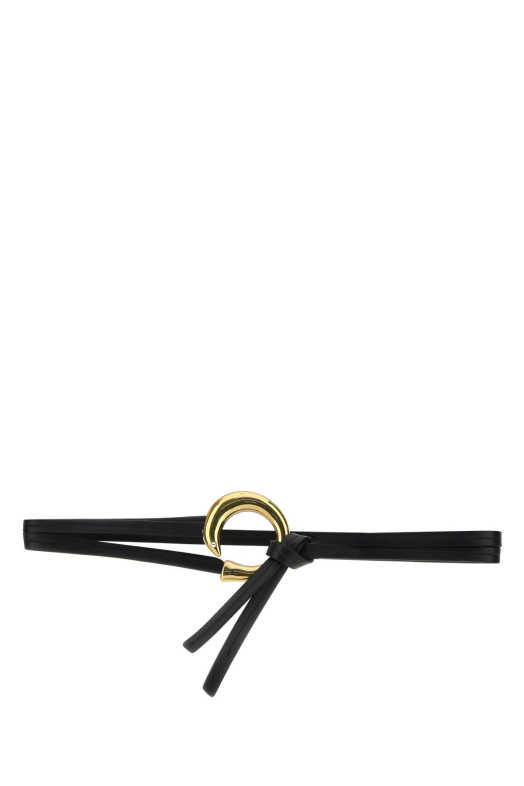 Black leather Sardine belt BOTTEGA VENETA (794486V2BE0)