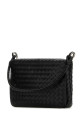 Black leather shoulder bag BOTTEGA VENETA (795074V2HL1)