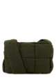Olive green canvas medium Arco crossbody bag BOTTEGA VENETA (795505V37X2)