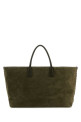 Khaki suede large Cabat shopping bag BOTTEGA VENETA (795643V09C4)