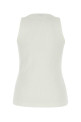 White stretch cotton tank top BOTTEGA VENETA (799592V3Z60)