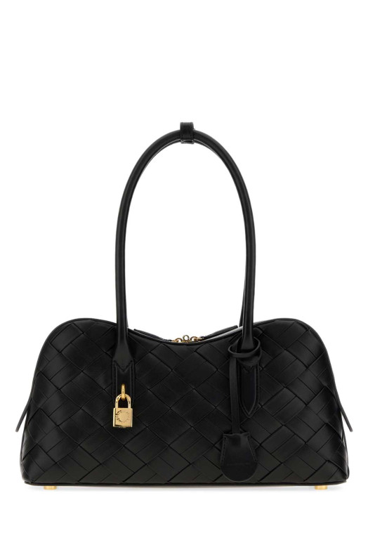 Black alter mat medium Ryder shoulder bag Black STELLA McCARTNEY (7B0138WP0565)