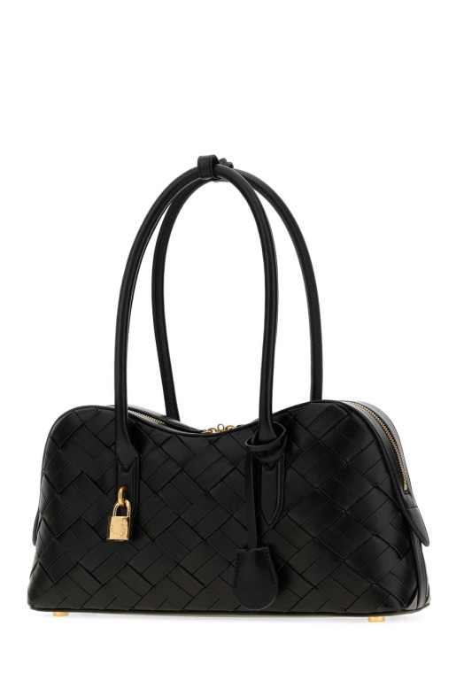 Black alter mat medium Ryder shoulder bag Black STELLA McCARTNEY (7B0138WP0565)
