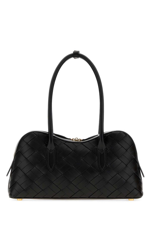 Black alter mat medium Ryder shoulder bag Black STELLA McCARTNEY (7B0138WP0565)