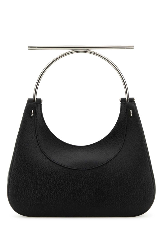 Black leather Cross-Bar handbag Black ALEXANDER MCQUEEN (8035241VDBB)