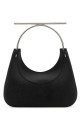 Black leather Cross-Bar handbag Black ALEXANDER MCQUEEN (8035241VDBB)