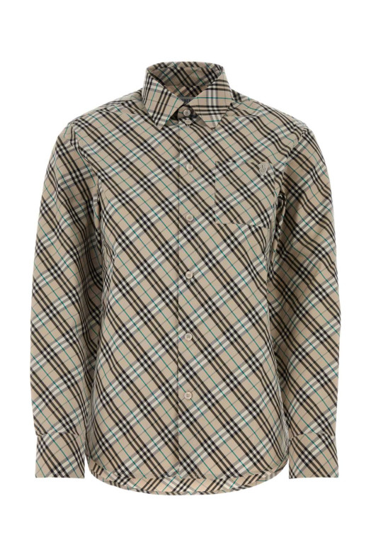 Embroidered poplin shirt BURBERRY (8101133)