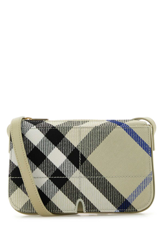 Embroidered canvas Snip crossbody bag BURBERRY (8103378)