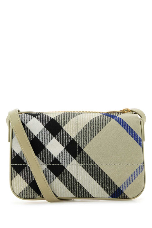 Embroidered canvas Snip crossbody bag BURBERRY (8103378)