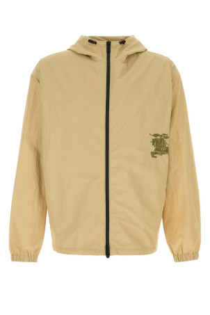 Beige nylon blend jacket BURBERRY (8104914)