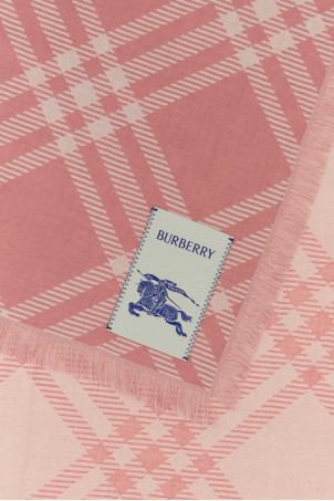 Embroidered wool blend scarf BURBERRY (8123251)