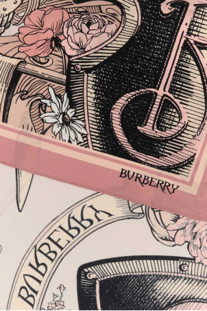 Printed silk foulard BURBERRY (8123943)