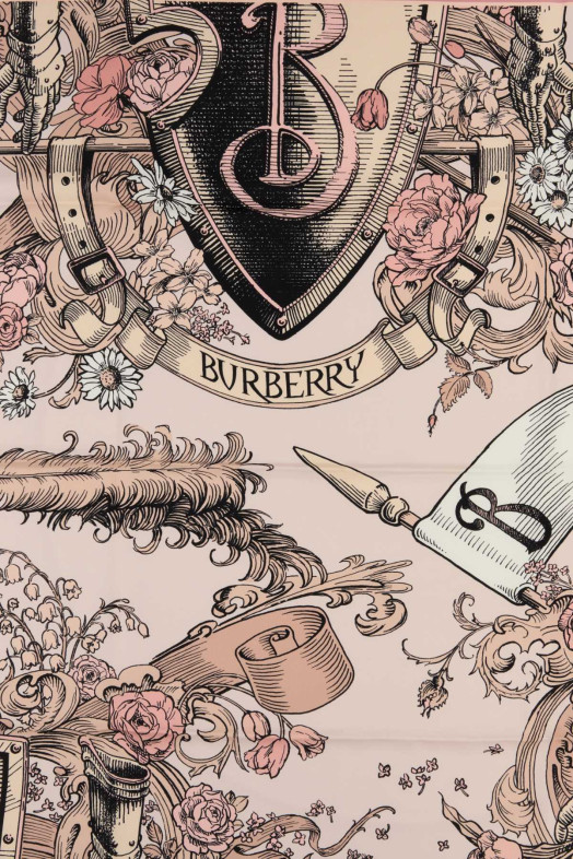Printed silk foulard BURBERRY (8123943)