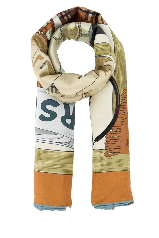 Printed silk foulard BURBERRY (8125643)