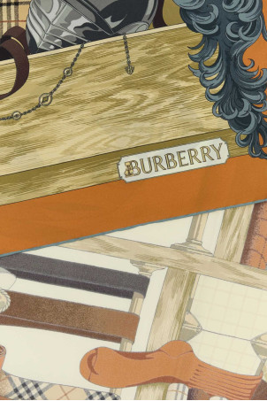 Printed silk foulard BURBERRY (8125643)